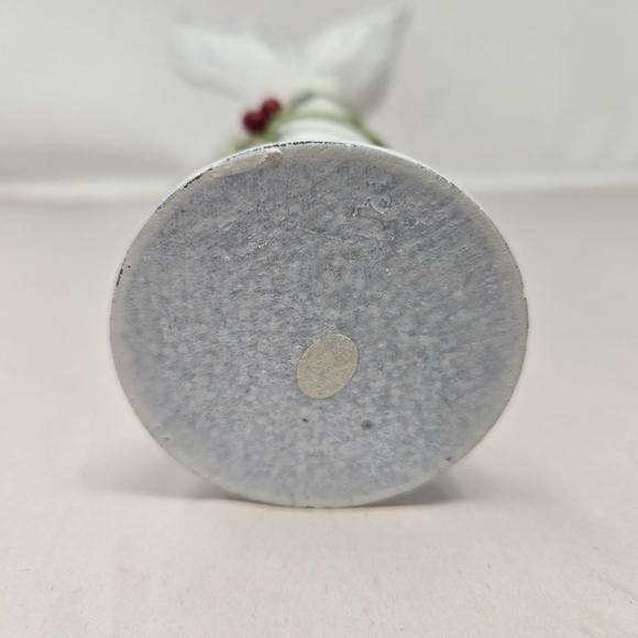 Bird In Flight Wood Look White Farmhouse Decor Distressed Painting 12.5x7x6 - Picture 6 of 13